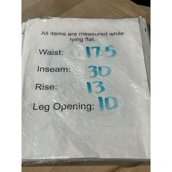 Bachrach Beige Khaki Linen Pants 34 Drawstring Relaxed Casual Resort Flat - Picture 3 of 7